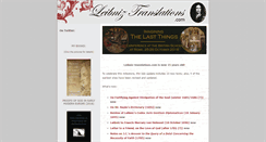 Desktop Screenshot of leibniz-translations.com